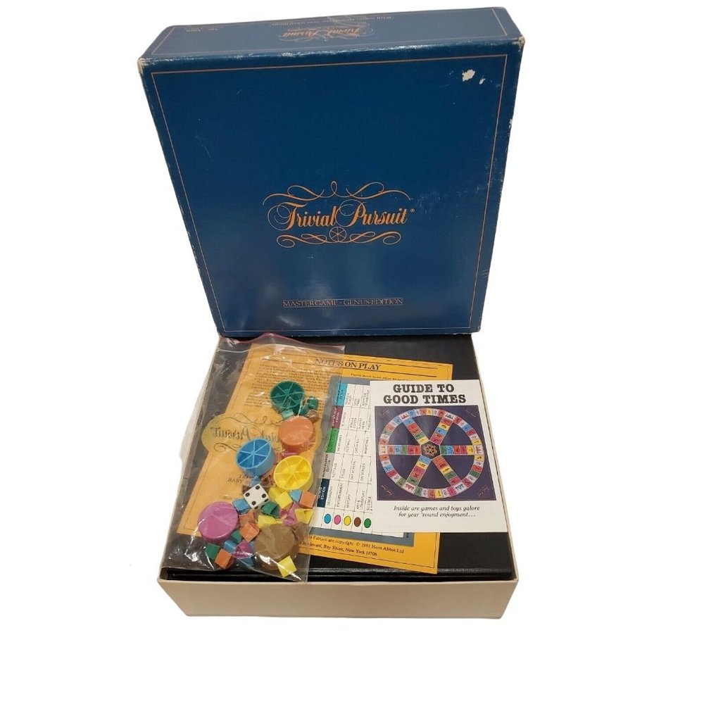 Horn Abbott Trivial Pursuit: Master Game - Genus Edition